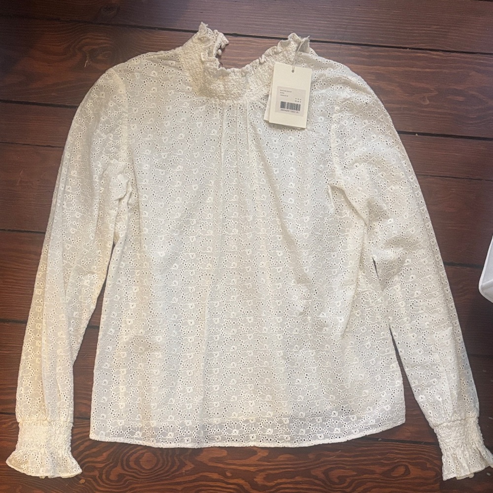 NWT Sézane Cathy Blouse , Size 38/6